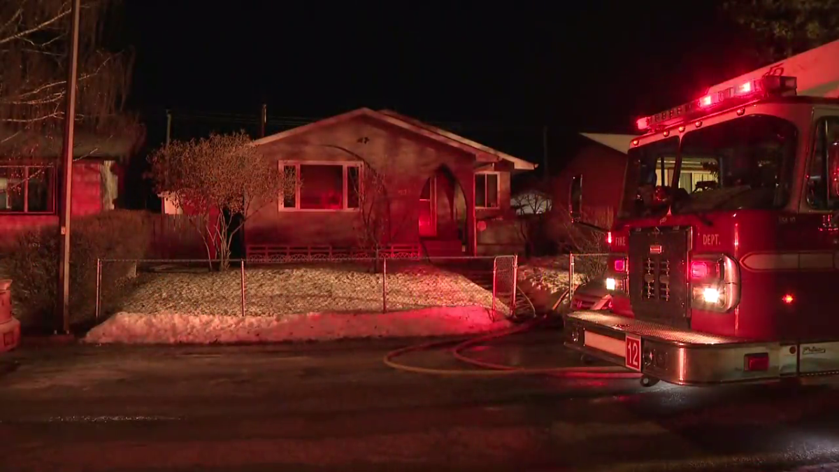 The Calgary Fire Department responded to a fatal fire in the southeast neighbourhood of Penbrooke Meadows on Feb. 17, 2023.