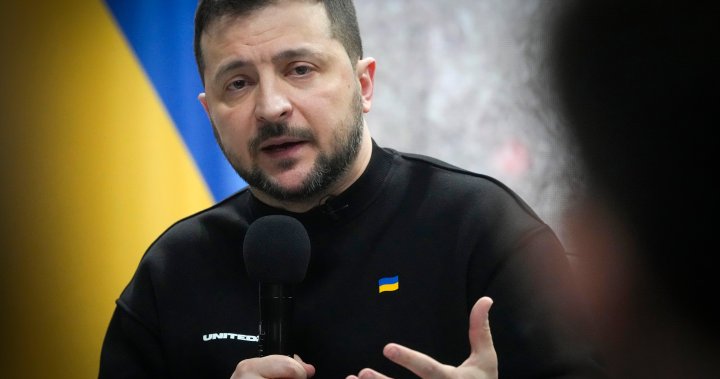 Ukraine’s Zelenskyy fires senior military commander, no reason given
