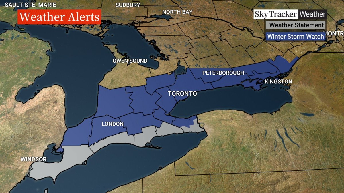 Winter storm warning issued for London, Ont. as heavy snow expected Friday - image