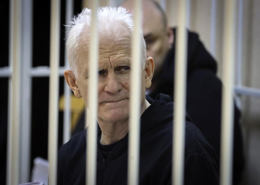 Nobel Peace Prize winner handed 10-year prison sentence in Belarus  – National | 24CA News
