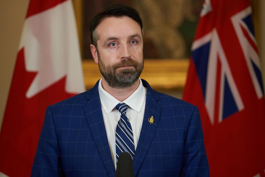 The Manitoba government is spending $84 million on municipal infrastructure projects outside Winnipeg, Municipal Relations Minister Andrew Smith announced on Tuesday.