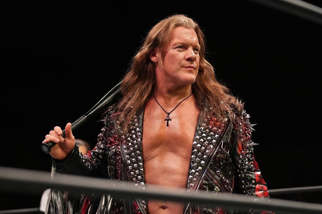 Wrestler Chris Jericho is shown in a handout photo. Jericho will be wrestling in front of his hometown for the first time since 2009 when All Elite Wrestling makes its debut at Winnipeg's Canada Life Centre on Wednesday.