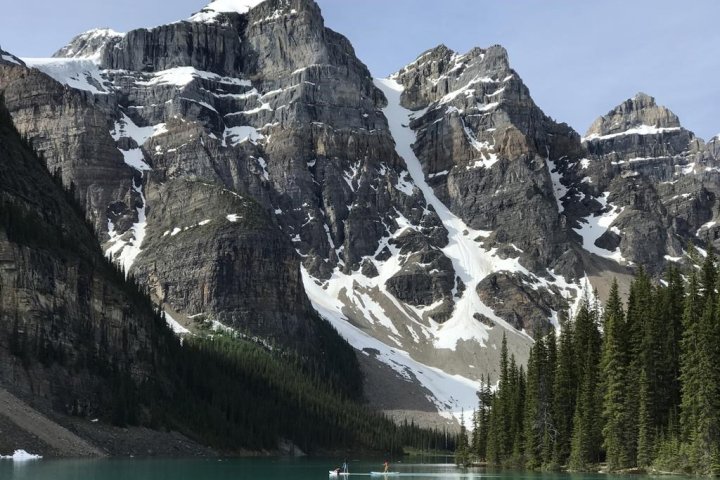 Grizzly mom, cub sighting prompts closure of popular trail near Lake Louise