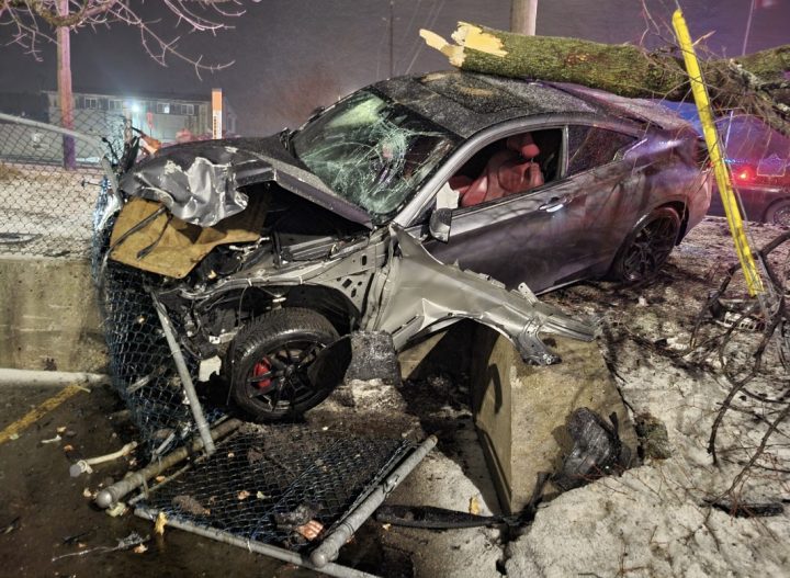 OPP officers were called to a single vehicle collision in Gravenhurst, Ont.