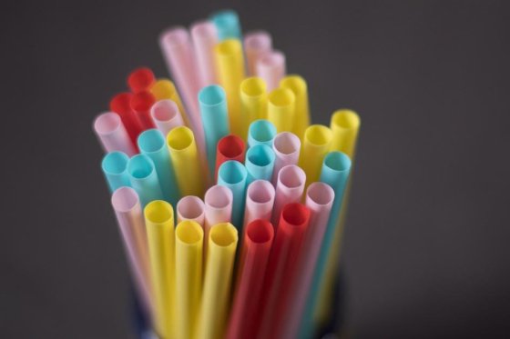 Plastic straws are pictured in North Vancouver, B.C. on Monday, June 4, 2018.