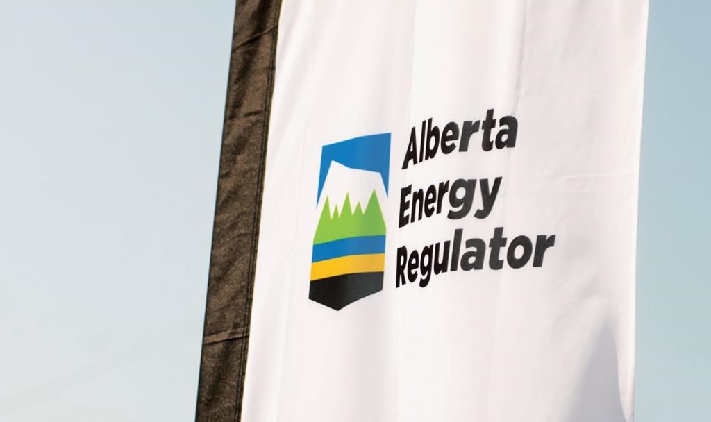 File photo of the Alberta Energy Regulator logo.