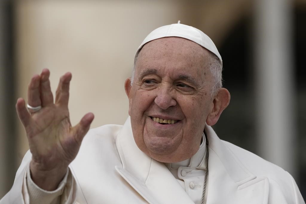 Pope Francis ‘improving’ after hospitalization due to infection, Vatican says – National | 24CA News