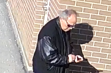 Police in Kingston allege this man committed an 'act of mischief' at a local school.