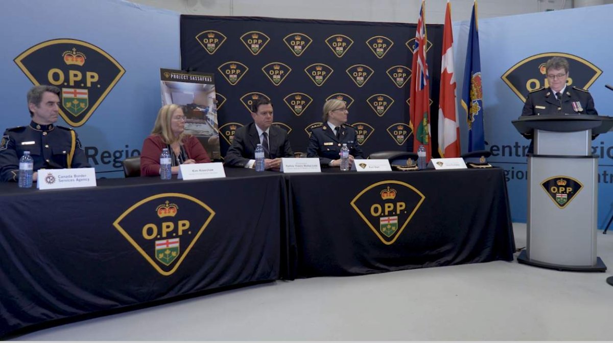 Ontario Provincial Police laid 21 charges against an Orillia resident in connection with a labour-trafficking investigation. Fifteen alleged victims were identified and provided with support.