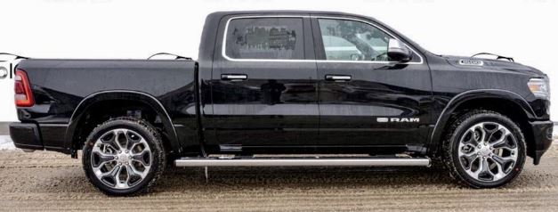 Two Dodge pickup trucks were stolen in Barrie overnight.