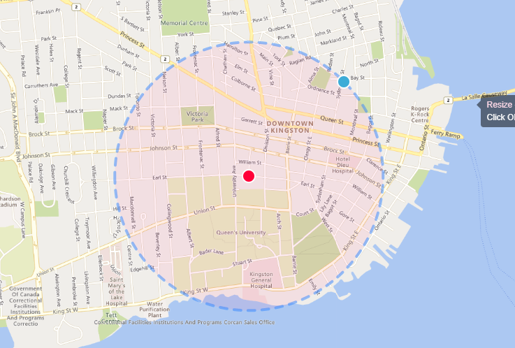 Kingston police restricted airspace near the Queen's University district ahead of St. Patrick's Day festivities.
