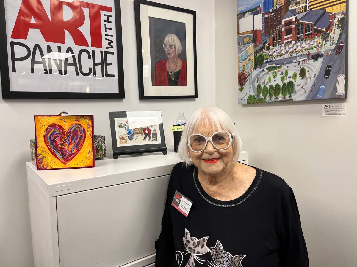 Audrey Cooper, owner and founder of ArtWithPanache.