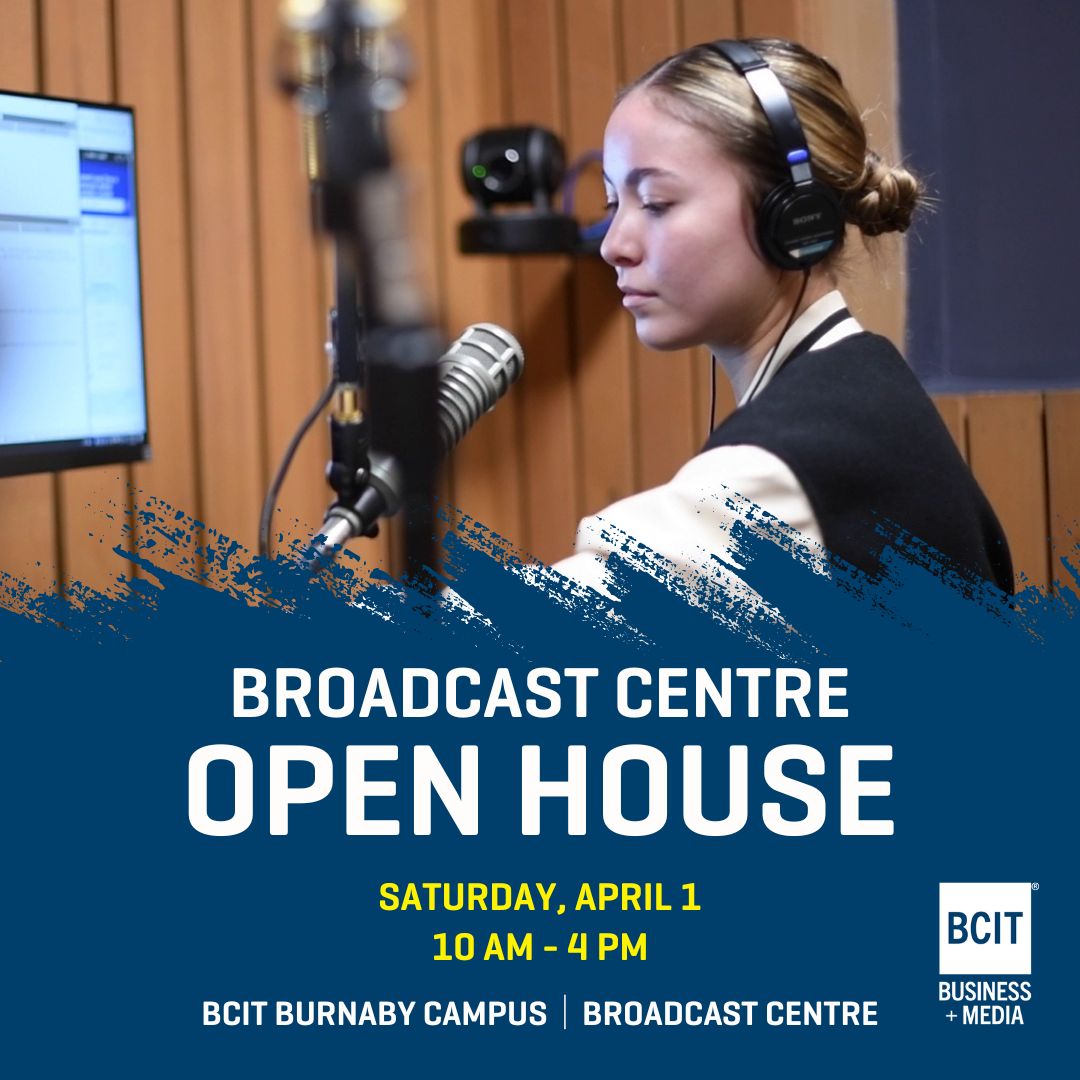 Global BC partners BCIT Broadcast Centre Open House GlobalNews Events