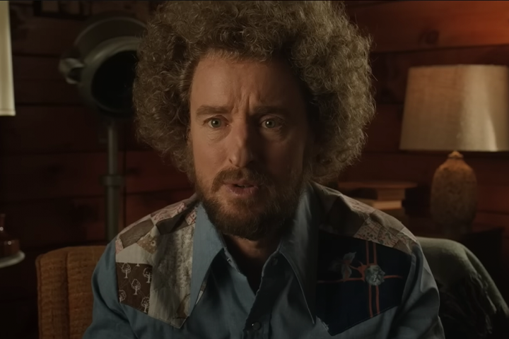  Paint Owen Wilson Is Bob Ross In Film s First Look CFOX