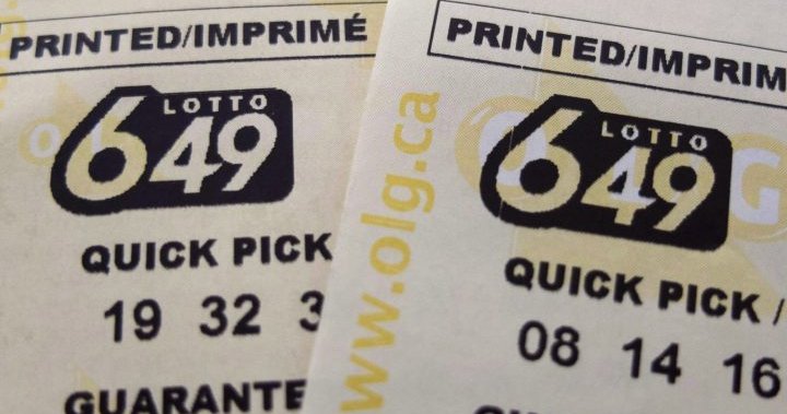 Спечелване на билет за Lotto 6-49 за $66M, купен в Калгари