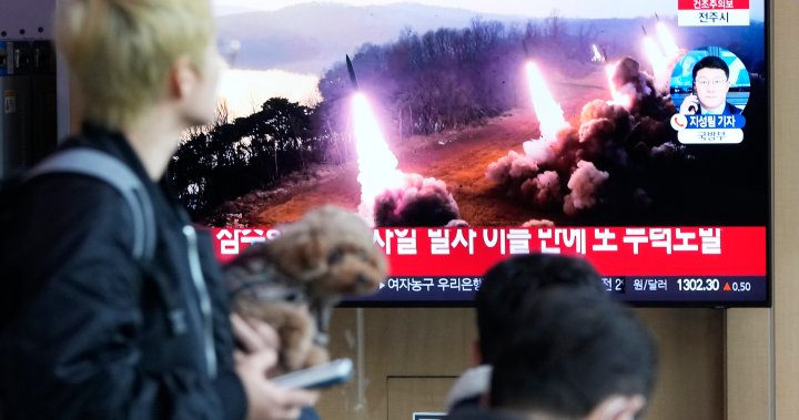 North Korea tests short-range missiles after U.S.-South Korea military drills begin