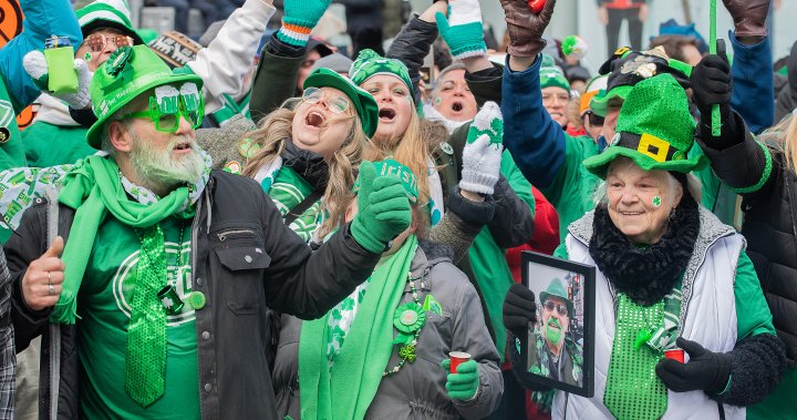 In photos: Montreal celebrates Saint Patrick’s Day – Montreal | Globalnews.ca