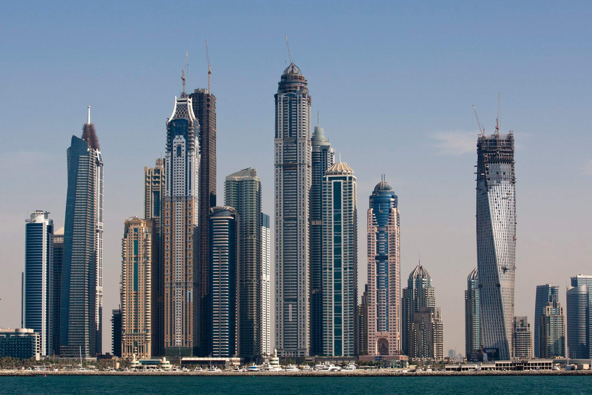 The skyline of Dubai marina. THE CANADIAN PRESS/Pawel Dwulit