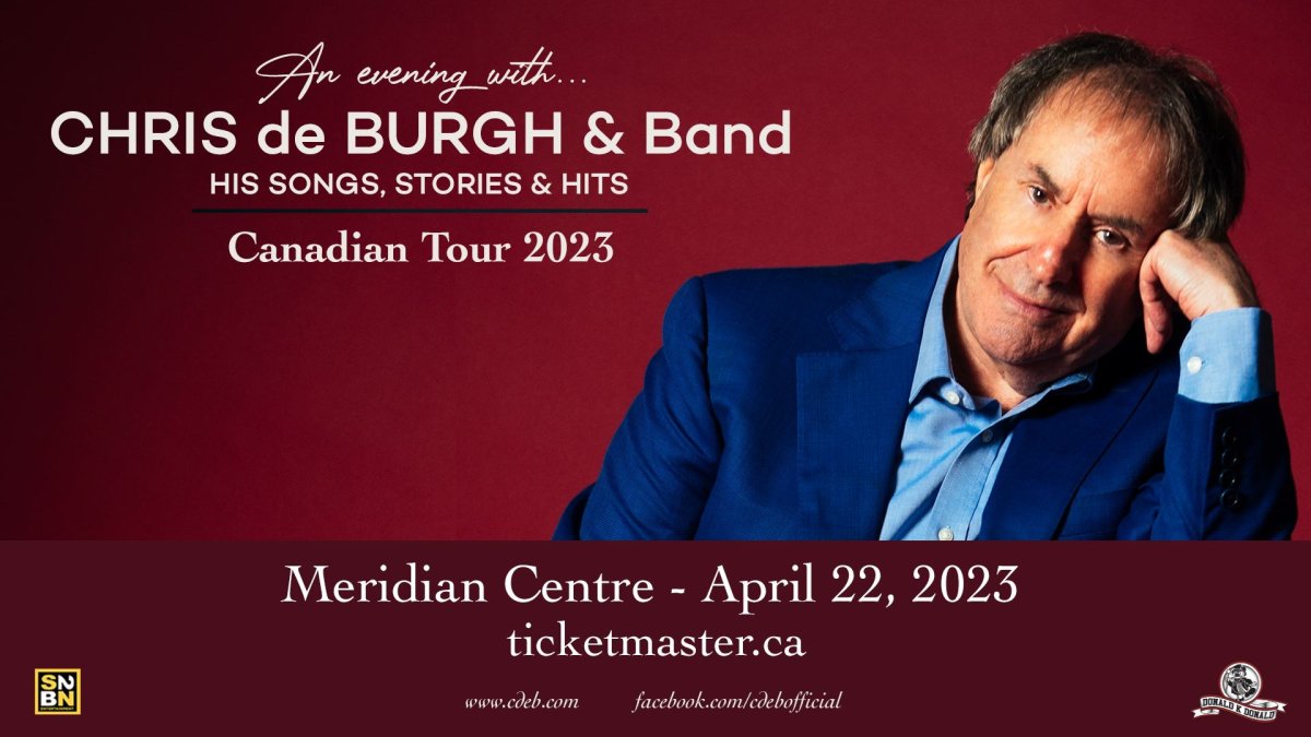 An Evening with Chris de Burgh – His Songs, Stories and Hits” Tour - image