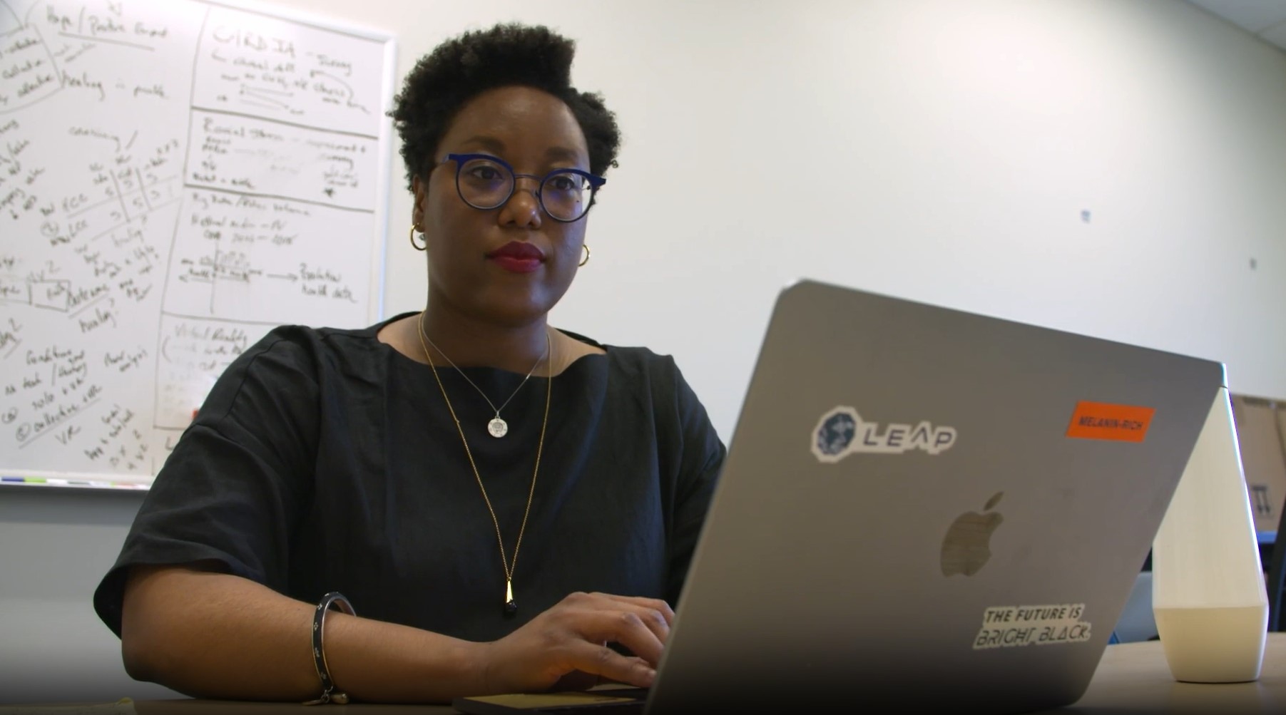 Associate professor Courtney Cogburn is considered to be one of the pioneers of using VR to expose the impact of white racism on individuals.