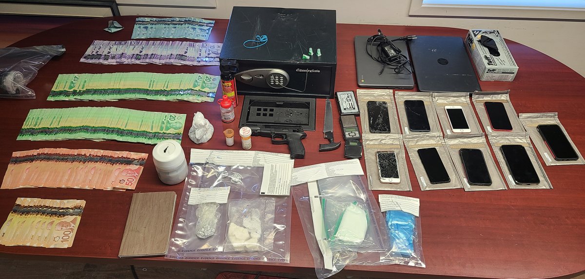 Contraband seized by Cross Lake RCMP.