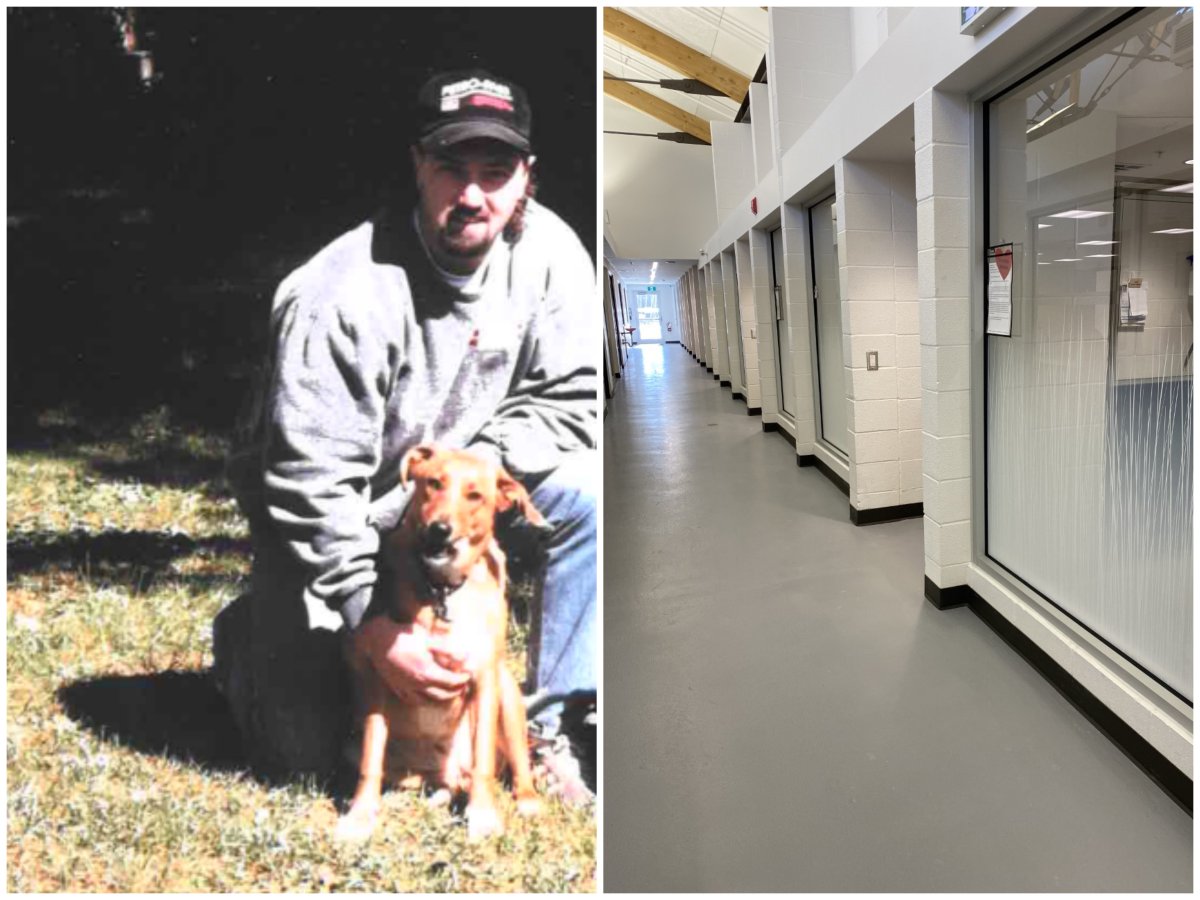 A dog adoption suite at the Peterborough Animal Care Centre will be named in memory of Drew MacDonald.