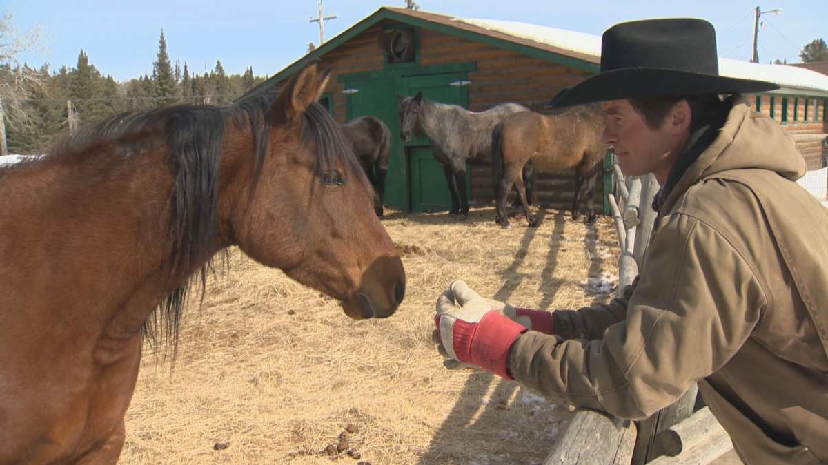 Devin Imrie says with the Trans-Canada Highway about 200 metres from their doorstep, they have concerns over the path of the project.