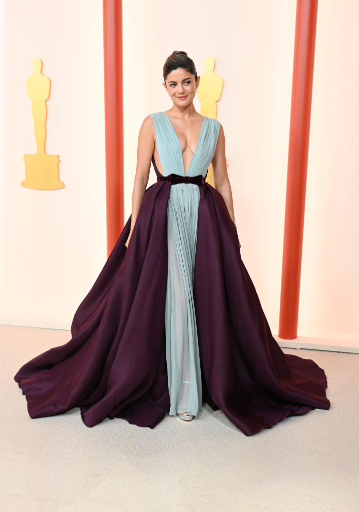 Monica Barbaro at the 95th Annual Academy Awards held at Ovation Hollywood on March 12, 2023 in Los Angeles, California.