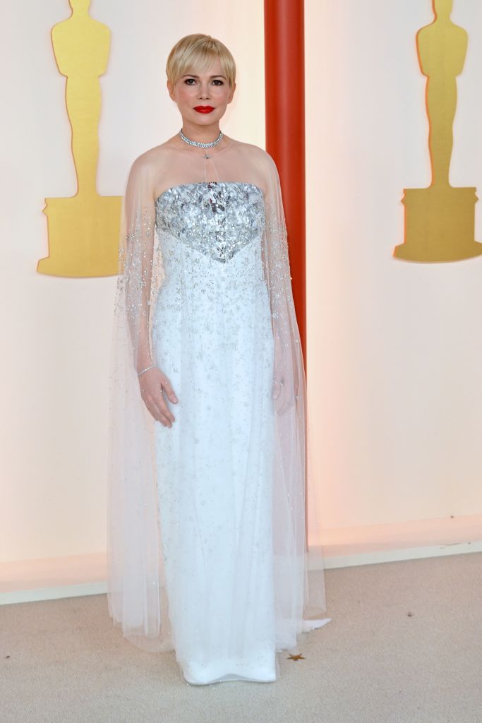Michelle Williams attends the 95th Annual Academy Awards at the Dolby Theatre in Hollywood, California on March 12, 2023.