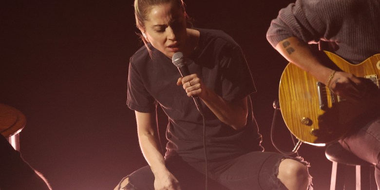 Oscars 2023: Lady Gaga Delivers Stripped Down, Emotional Performance Of ‘Top Gun: Maverick Song’