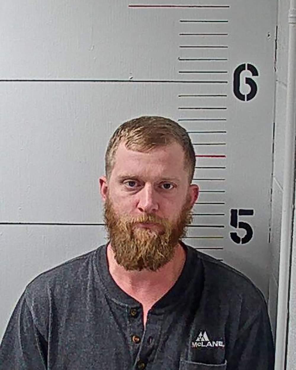 Kyle Chrisley's mugshot.