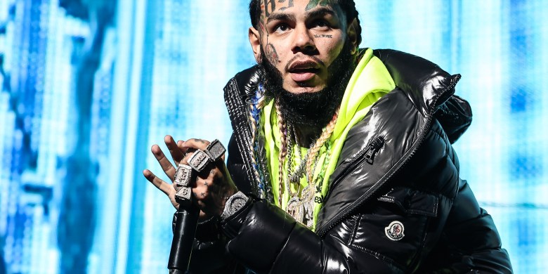 Rapper Tekashi 6ix9ine hospitalized after attack in Florida gym, lawyer says