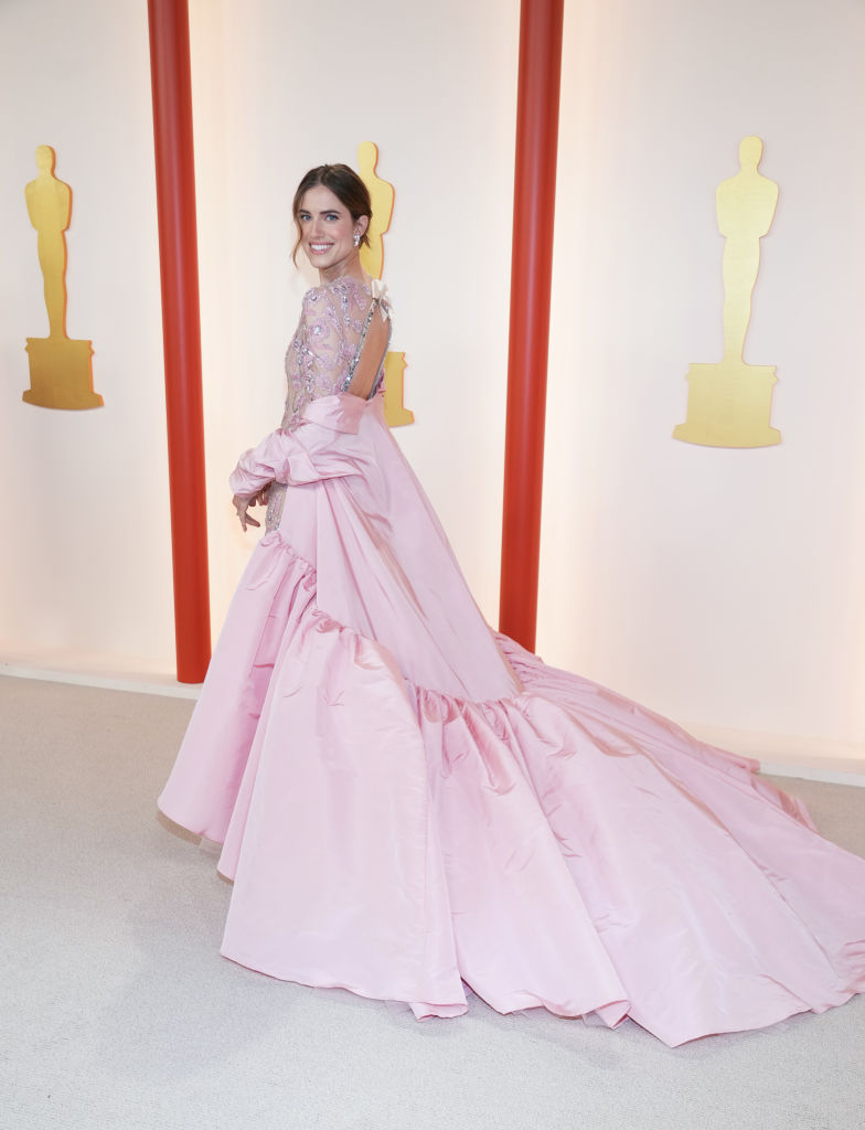 Allison Williams attends the 95th Annual Academy Awards on March 12, 2023 in Hollywood, California.