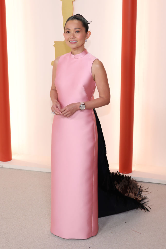 Hong Chau attends the 95th Annual Academy Awards on March 12, 2023 in Hollywood, California.