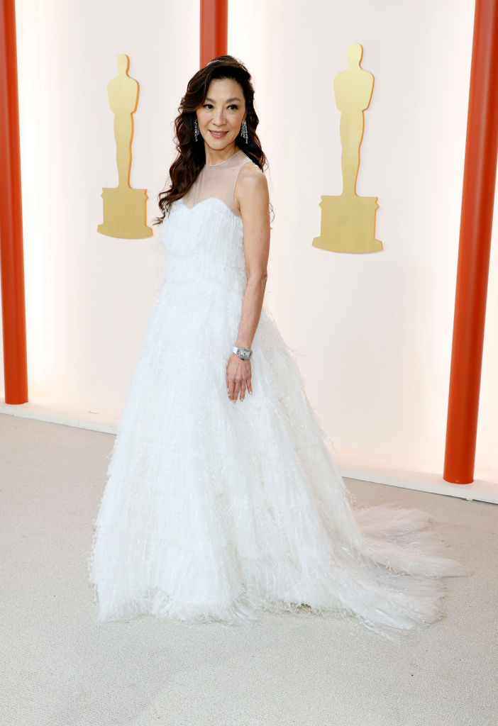 Michelle Yeoh attends the 95th Annual Academy Awards on March 12, 2023 in Hollywood, California. 