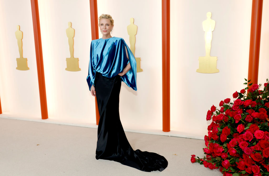  Cate Blanchett attends the 95th Annual Academy Awards on March 12, 2023 in Hollywood, California. 