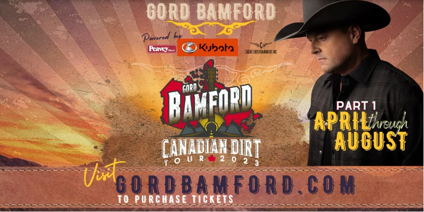 Global Edmonton supports: Gord Bamford Canadian Dirt Tour - image