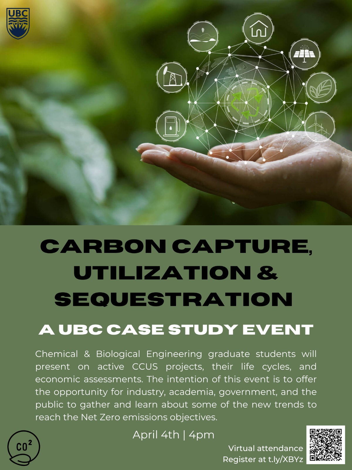 Carbon Capture, Utilization & Sequestration for the Future: UBC Graduate Students’ Showcase - image