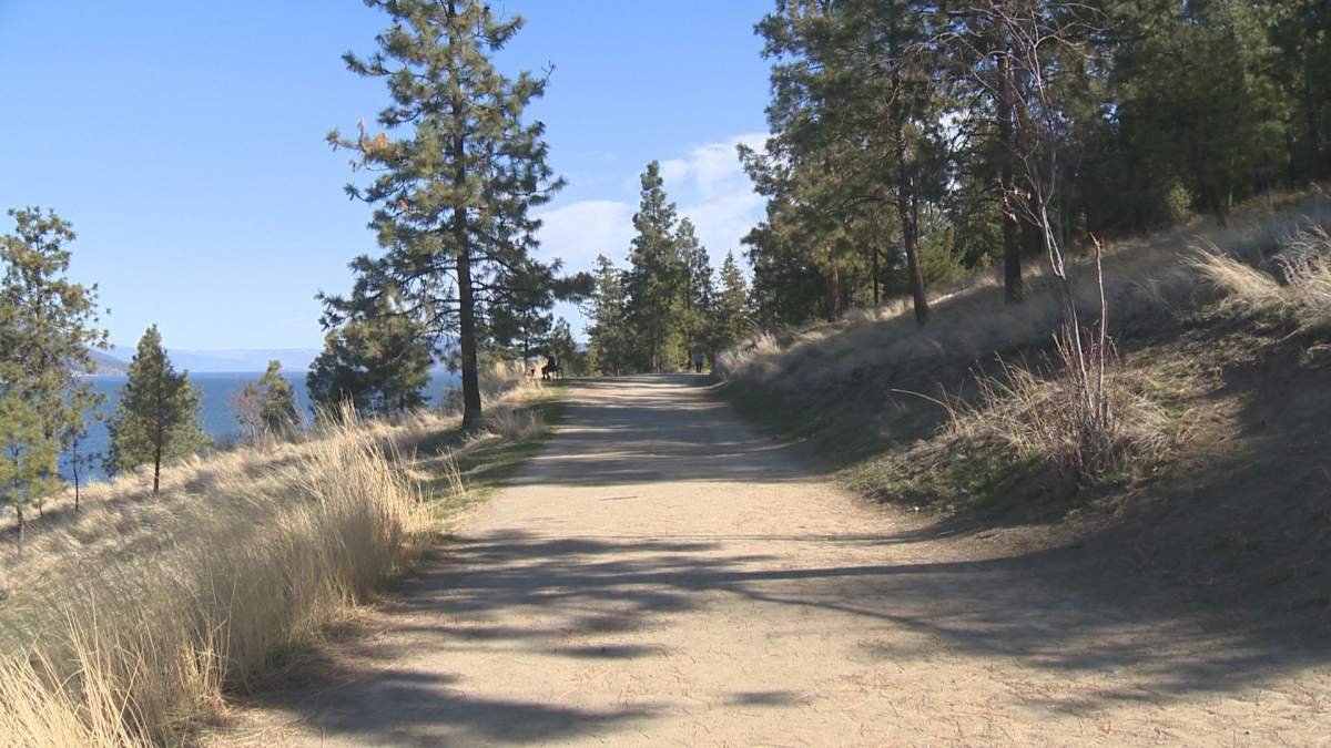 Knox Mountain Park in Kelowna, B.C.