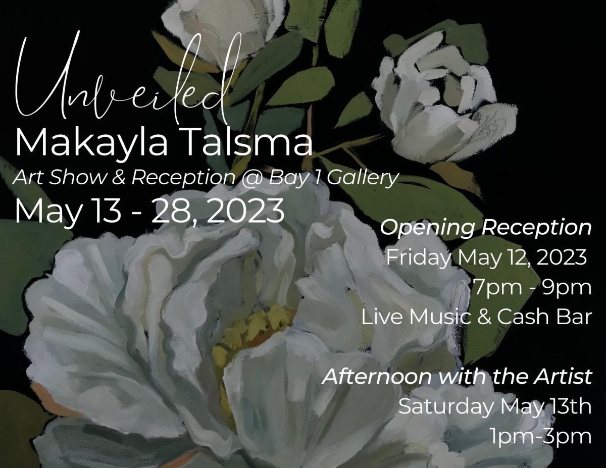 Unveiled – Premiere solo art exhibition for emerging artist, Makayla Talsma - image