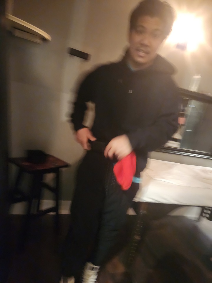 Suspect wanted in connection with a sexual assault investigation.