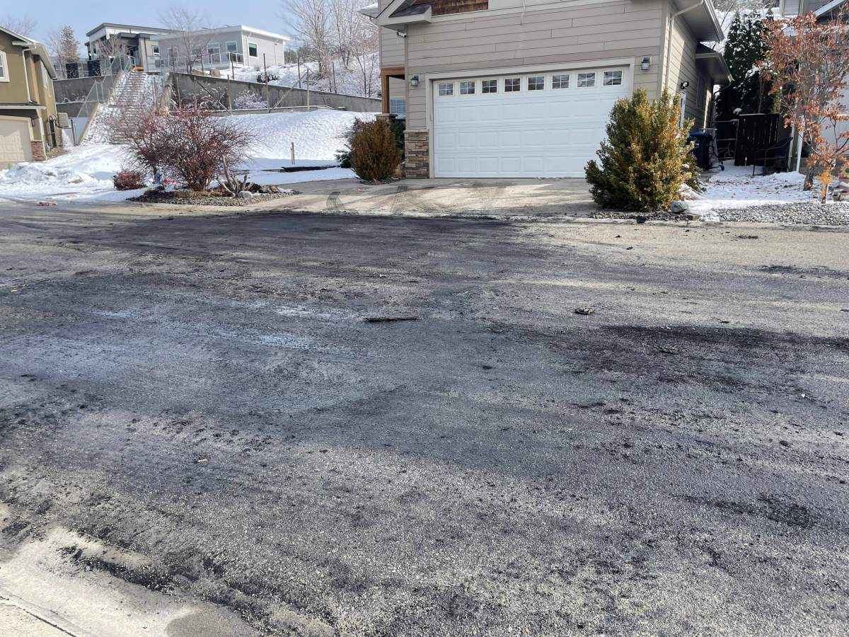 March 1, 2023 Penticton Pineview car fire