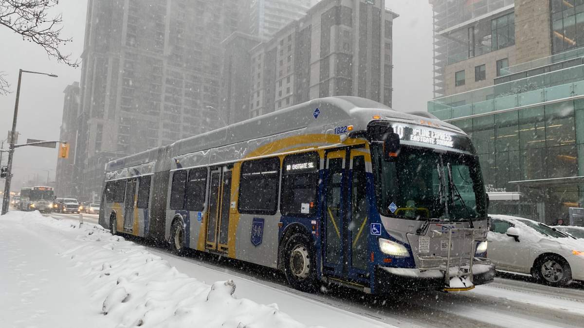 A winter storm is expected in Hamilton and Niagara Region late Friday.