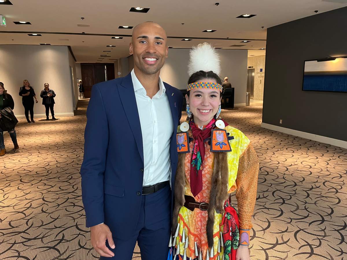 Olympic gold medallist Damian Warner and local Indigenous advocate Sierra Jamieson were among the special guests at the 23rd annual International Women’s Day Breakfast.