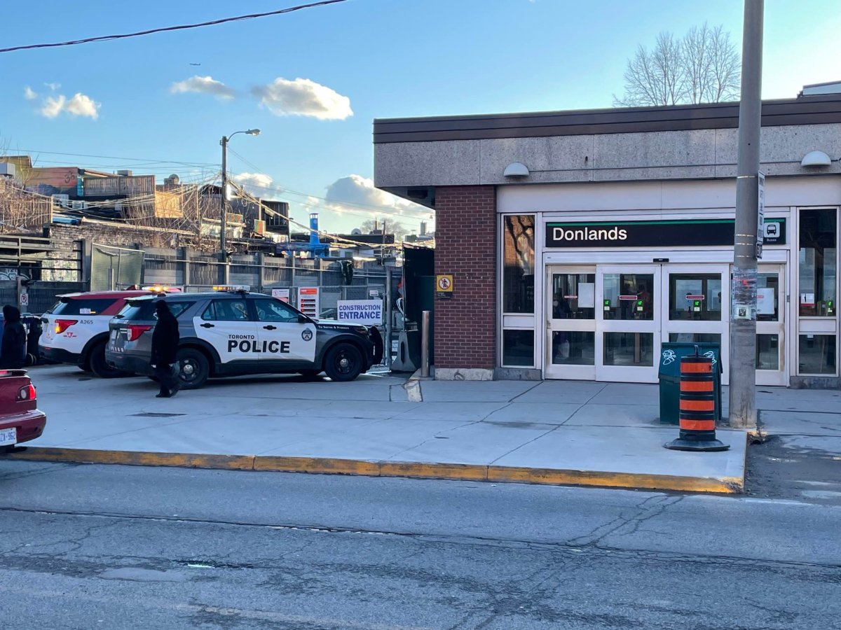 One person has been taken to hospital after an assault on a Toronto subway train.