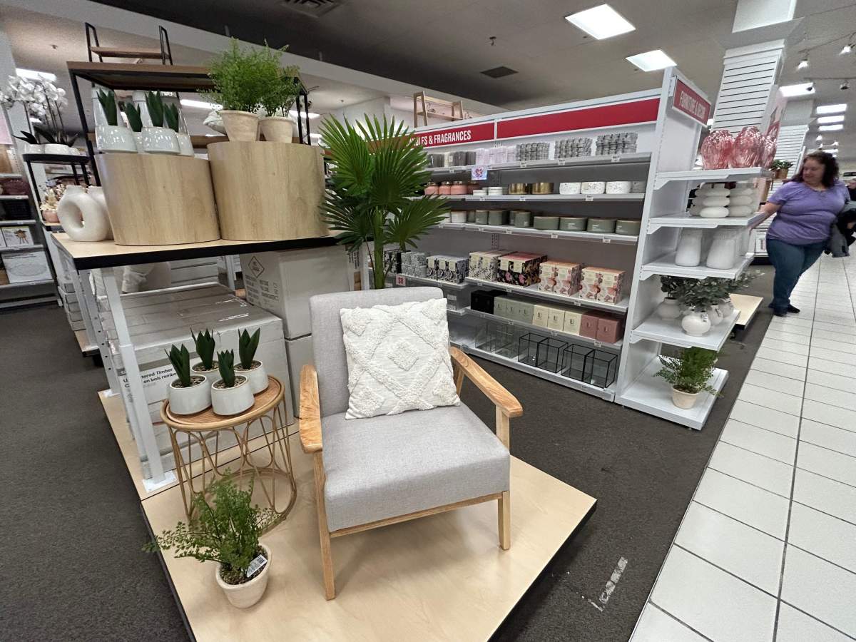 The inside of the Zellers store in Calgary.
