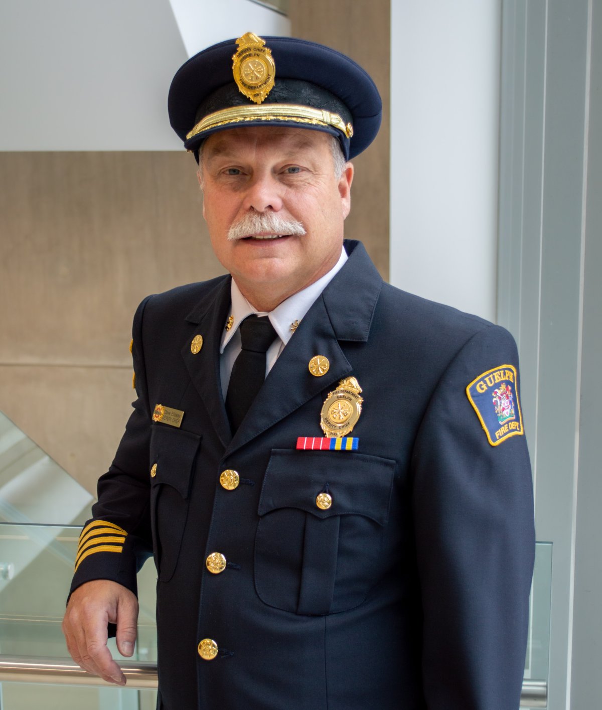 Guelph fire Chief Dave Elloway is set to retire at the end of March.