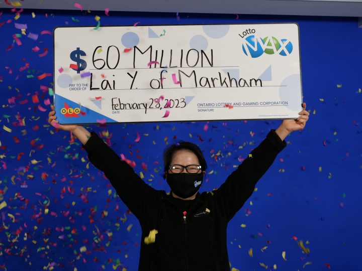 Lai Ching Yau won $60 million in the Jan. 17 Lotto Max draw.