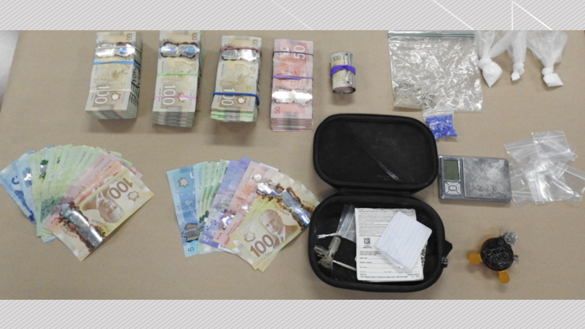 One person was arrested after Port Hope and Cobourg police seized drugs and over $40,000 in cash from a vehicle on March 9, 2023.