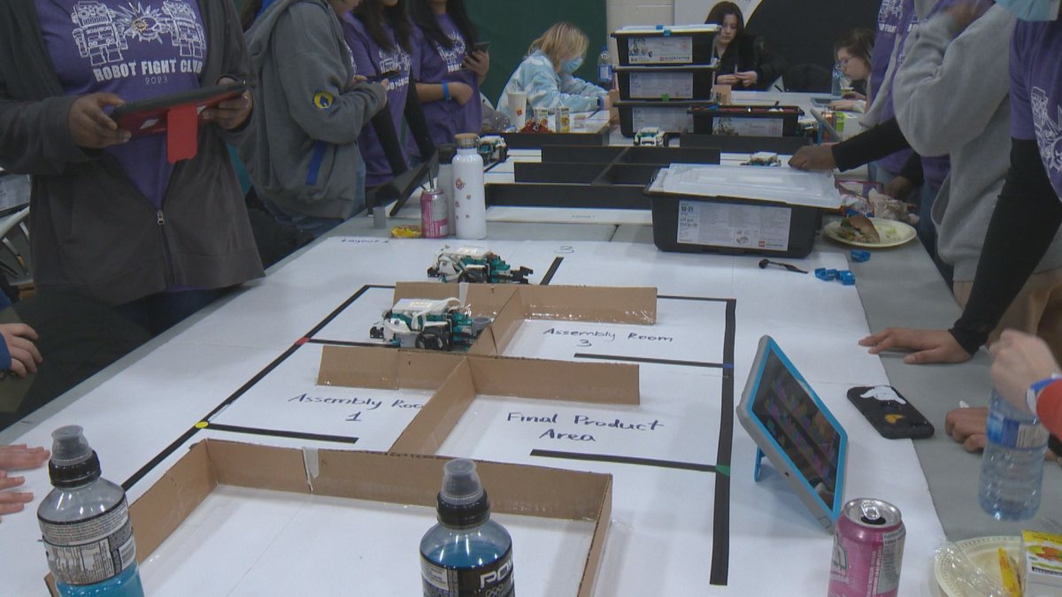 The 25th annual Manitoba robot games returned to Winnipeg on Saturday after a three-year absence due to the COVID-19 pandemic.
